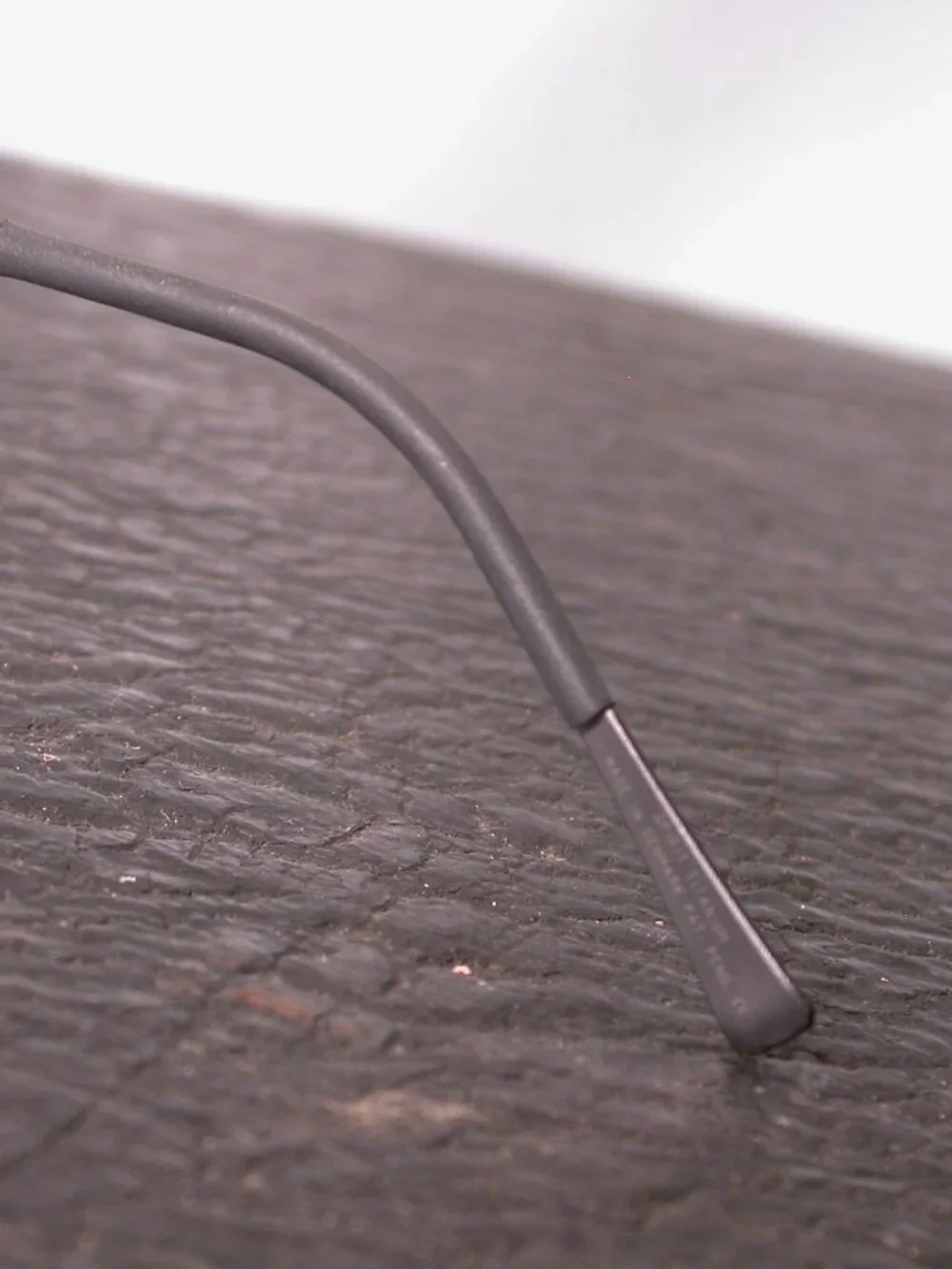 Lindberg Dark Gray Strip Titanium Modern Eyeglasses Frames Made in Denmark